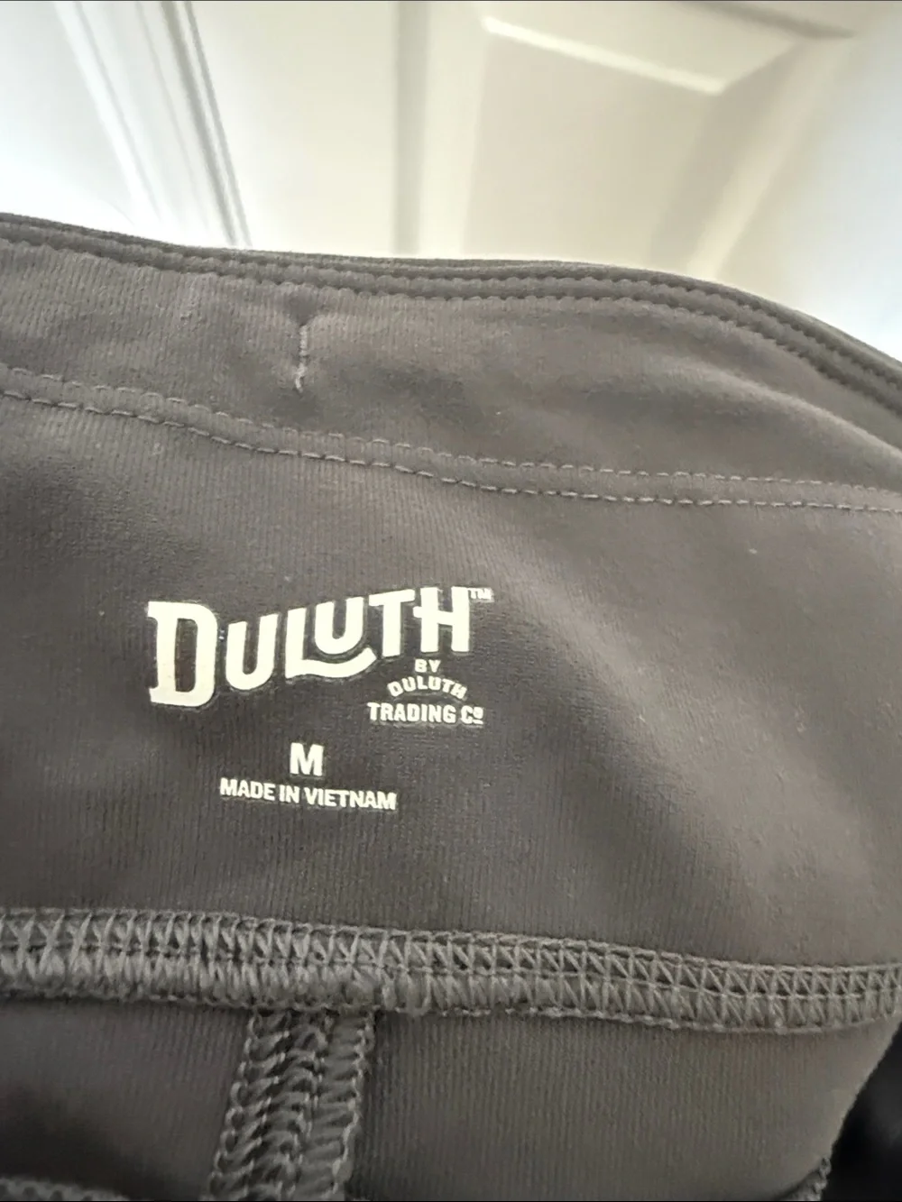 Duluth Trading Co comfortable charcoal